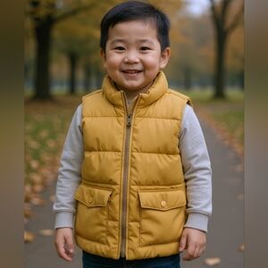 Old Navy Unisex Frost-Free Water-Resistant Puffer Vest for Toddler
